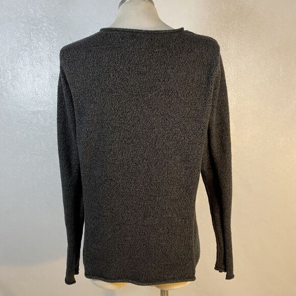 Sundance sz L Gray Homestead Henley Sweater - Picture 5 of 8